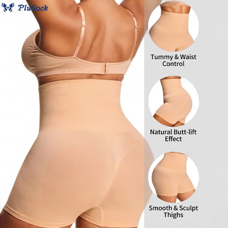 High Waist Tummy Control Butt Lifting Seamless Shorts