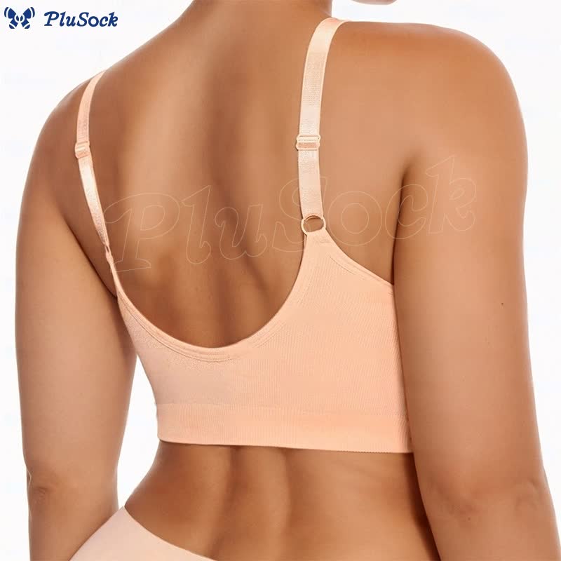 Seamless High Elasticity Shaping Wireless Sports Bra