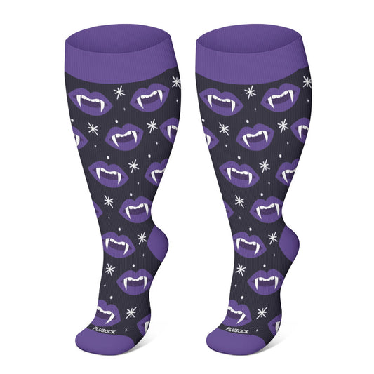 Free Today: Plus Size Vampire Compression Socks