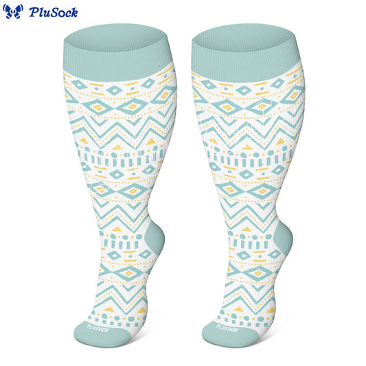 Free Today: Plus Size Bohemia Compression Socks