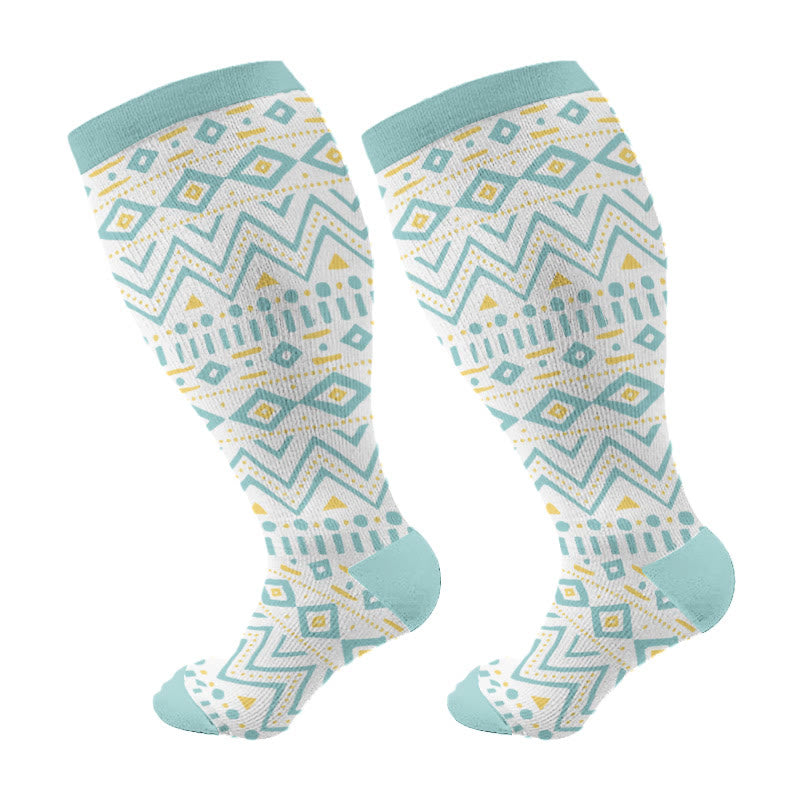 Free Today: Plus Size Bohemia Compression Socks