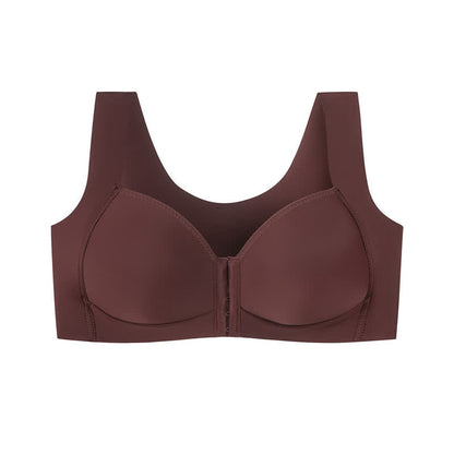 Thin Front Closure Sexy Anti-sagging Wireless Bra