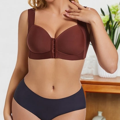 Thin Front Closure Sexy Anti-sagging Wireless Bra