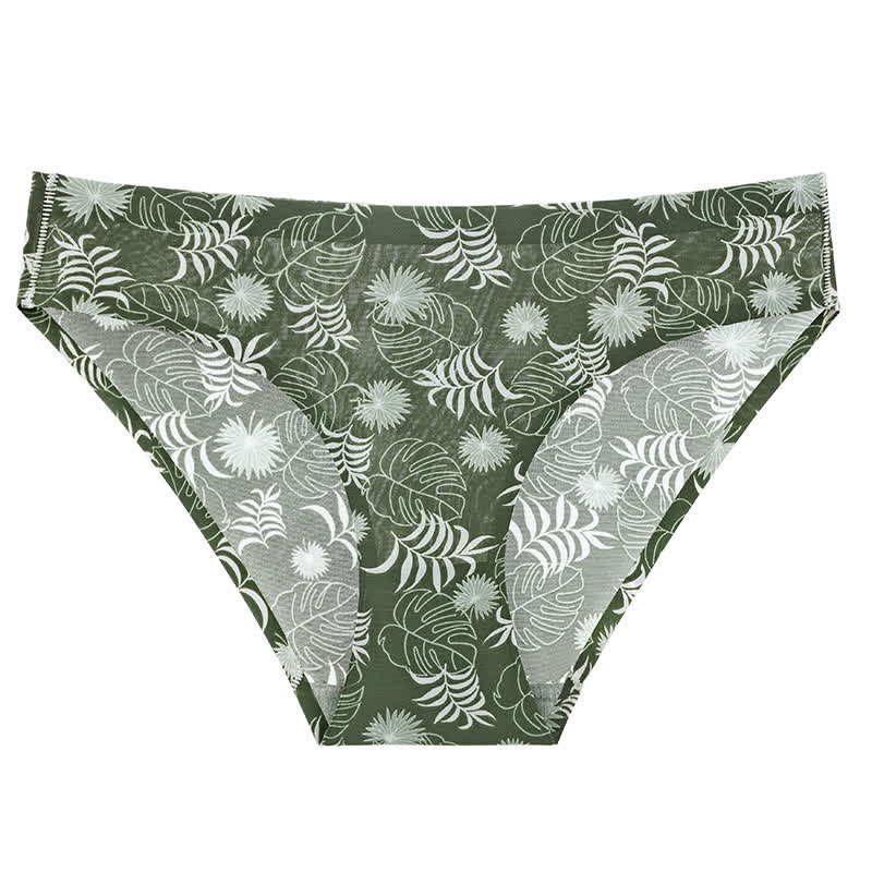 Natural Print Seamless Low Rise Brief(3 Packs)