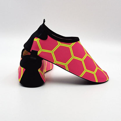 Plus Size Hexagon Slippers