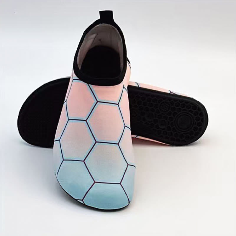 Plus Size Hexagon Slippers