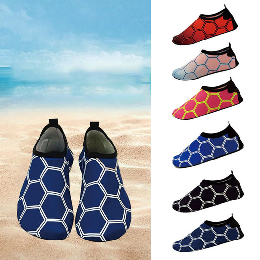 Plus Size Hexagon Slippers