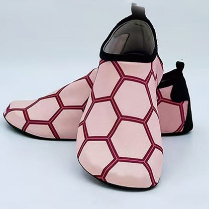 Plus Size Hexagon Slippers