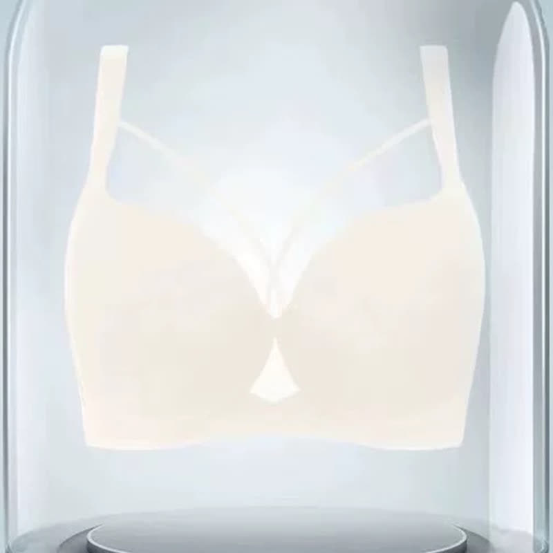 Sexy Cross Seamless Push Up Underwire Bra