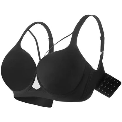 Sexy Cross Seamless Push Up Underwire Bra