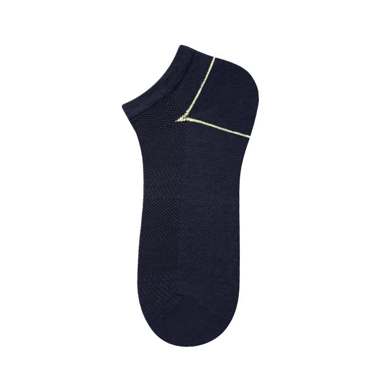 Plus Size Bamboo Fiber Ankle Socks(5 Pairs)