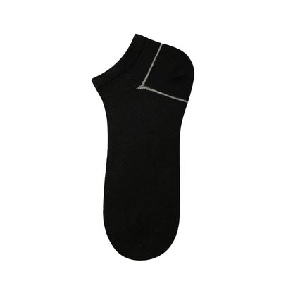 Plus Size Bamboo Fiber Ankle Socks(5 Pairs)