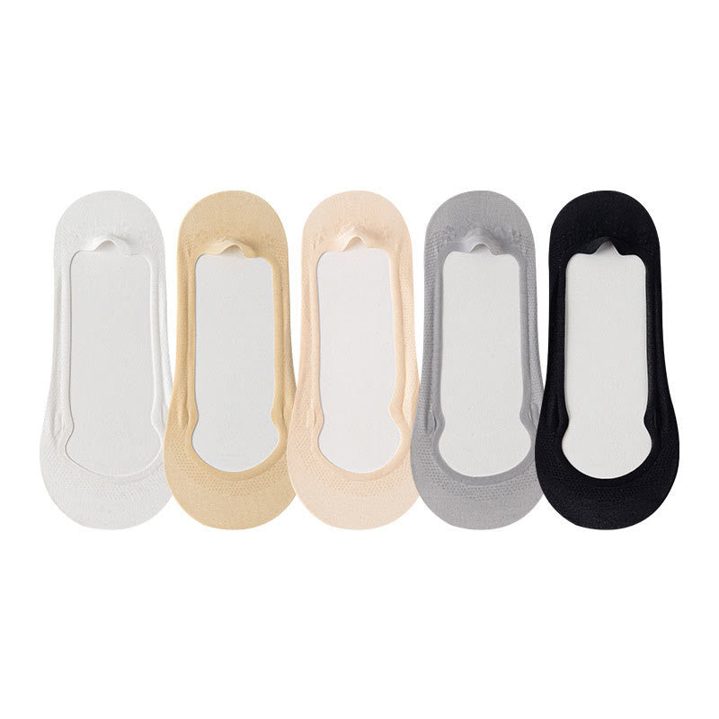 Ice Silk No Show Socks(5 Pairs)