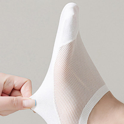 Plus Size Cool Mesh No Show Socks(6 Pairs)