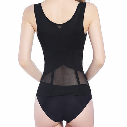 Thin Breast-supporting Tummy-controlling Shaper Vest