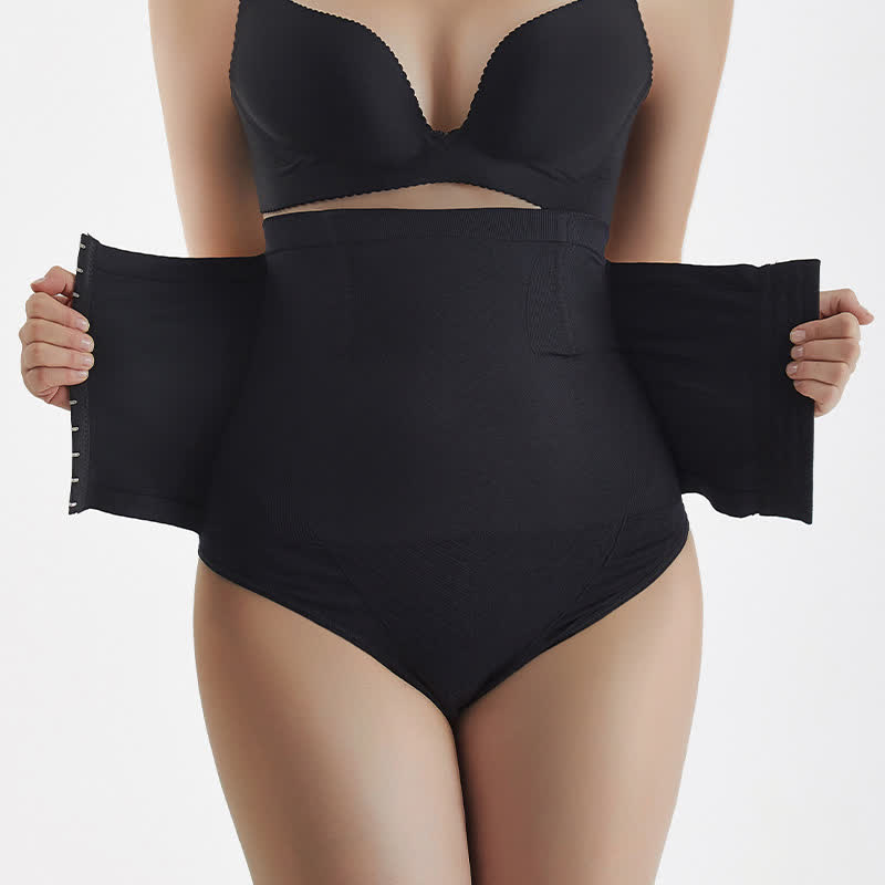 Plus Size High Waisted Body Shaping Thong