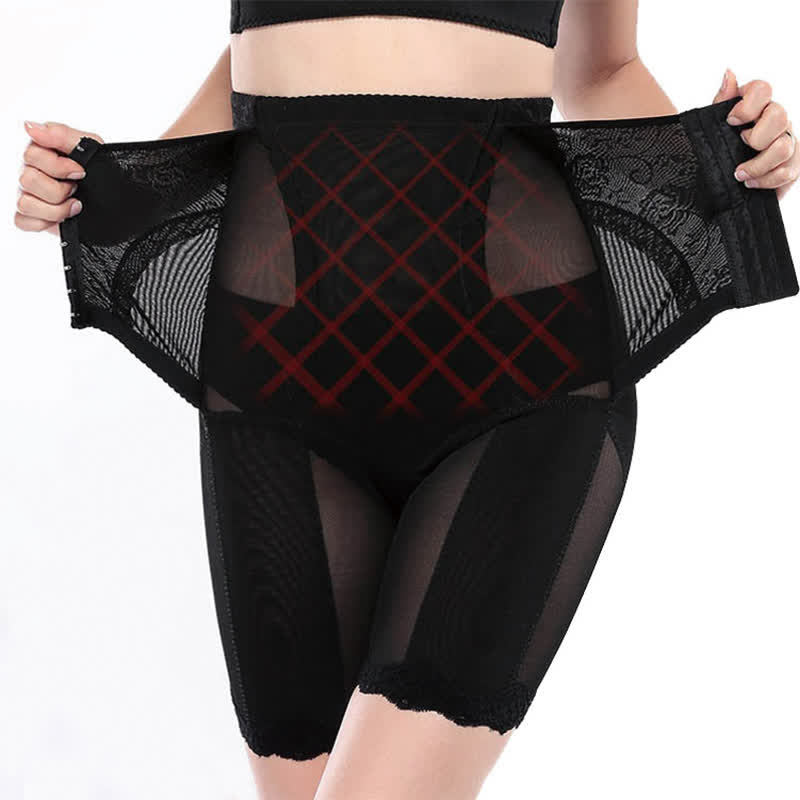 High Waist Tummy Control Open Crotch Shaping Shorts