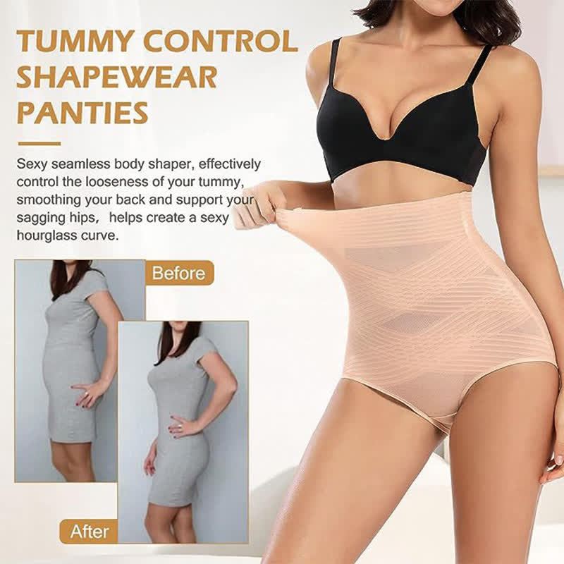 High Waisted Hip Lifting & Tummy Tightening Shaping Panty