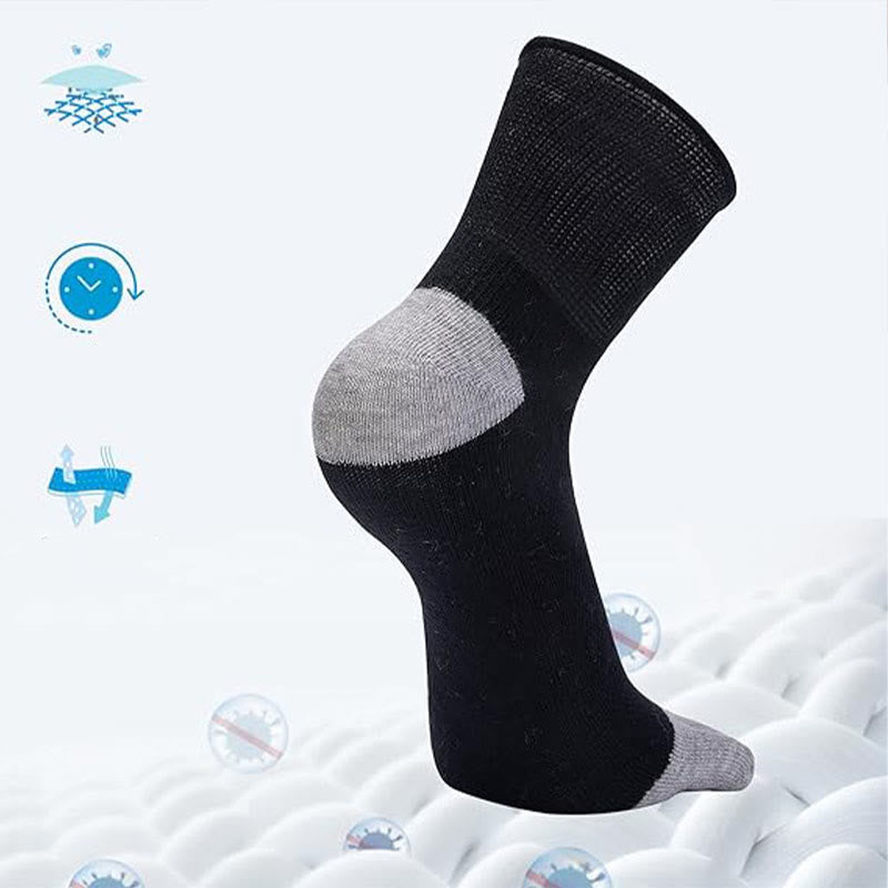 Plus Size Diabetic Quarter Alignment Socks