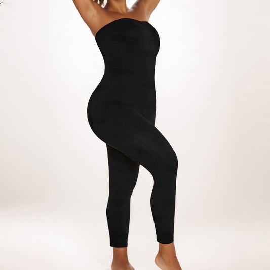 Tight Strapless Stretch Shapewear Bodysuit