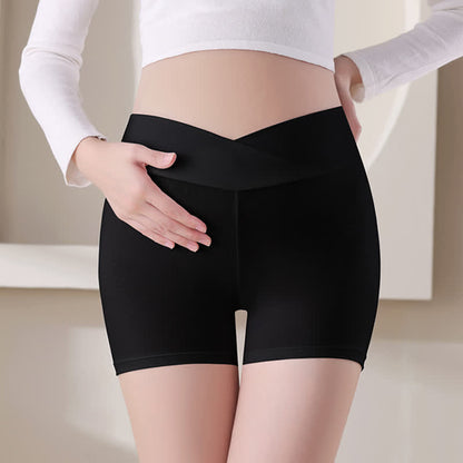 Low Waist Maternity Anti-Exposure Undershorts(2 Packs)