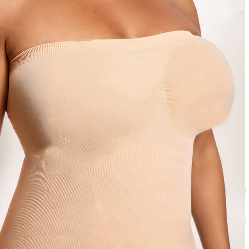 One Piece Strapless Shapewear Bodysuit