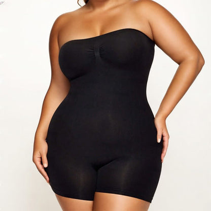 One Piece Strapless Shapewear Bodysuit