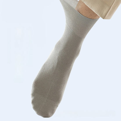 Plus Size Elegant Solid Color Quarter Socks(8 Pairs)