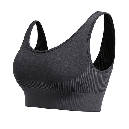 Shockproof Quick Dry Stripe Sports Bra(2 Packs)