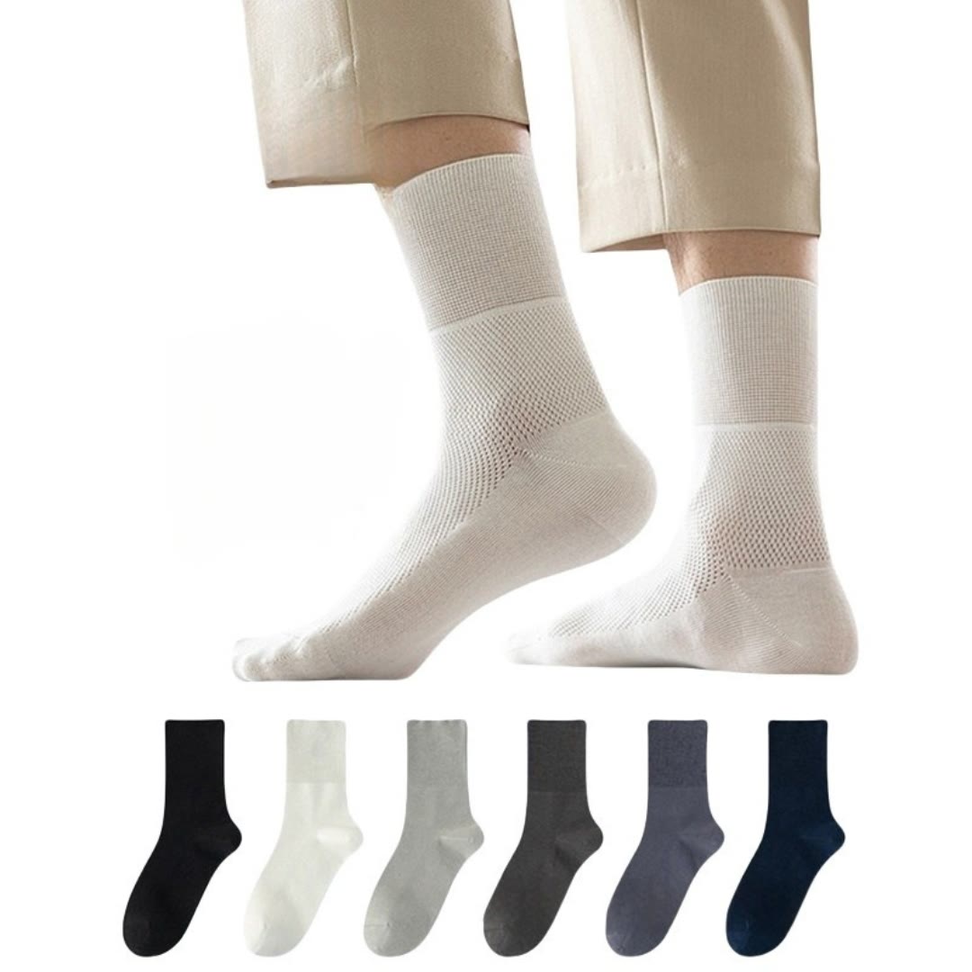 Plus Size Elegant Solid Color Quarter Socks(8 Pairs)