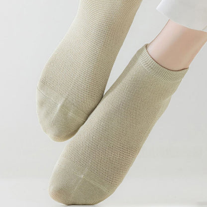 Mesh Breathable Ankle Socks(5 Pairs)