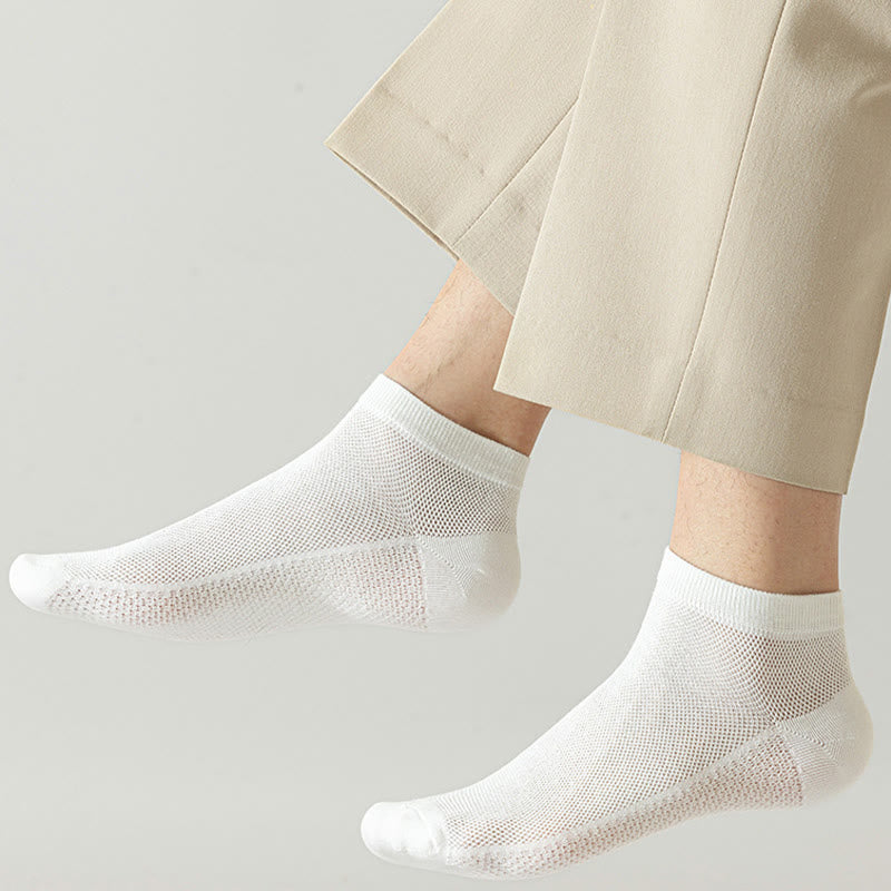 Plus Size Extra Large Ankle Socks(10 Pairs)