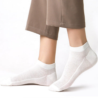 Plus Size Extra Large Ankle Socks(10 Pairs)