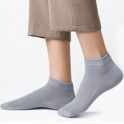 Plus Size Extra Large Ankle Socks(10 Pairs)