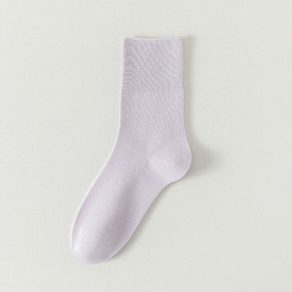 Candy Color Quarter Socks(10 Pairs)