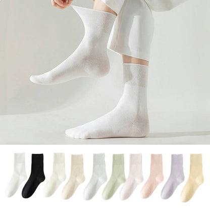 Candy Color Quarter Socks(10 Pairs)