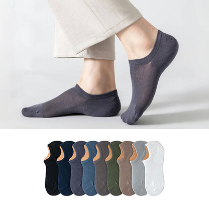 Plus Size Mesh Soft Cotton No Show Socks(5Pairs)