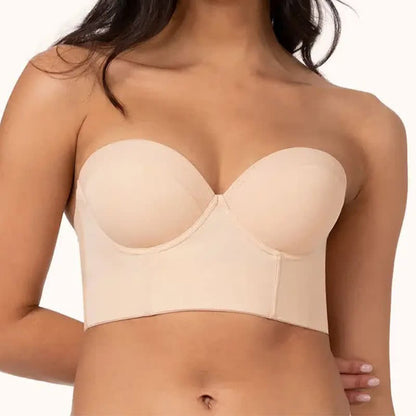 Strapless Convertible Backless Underwire Bra