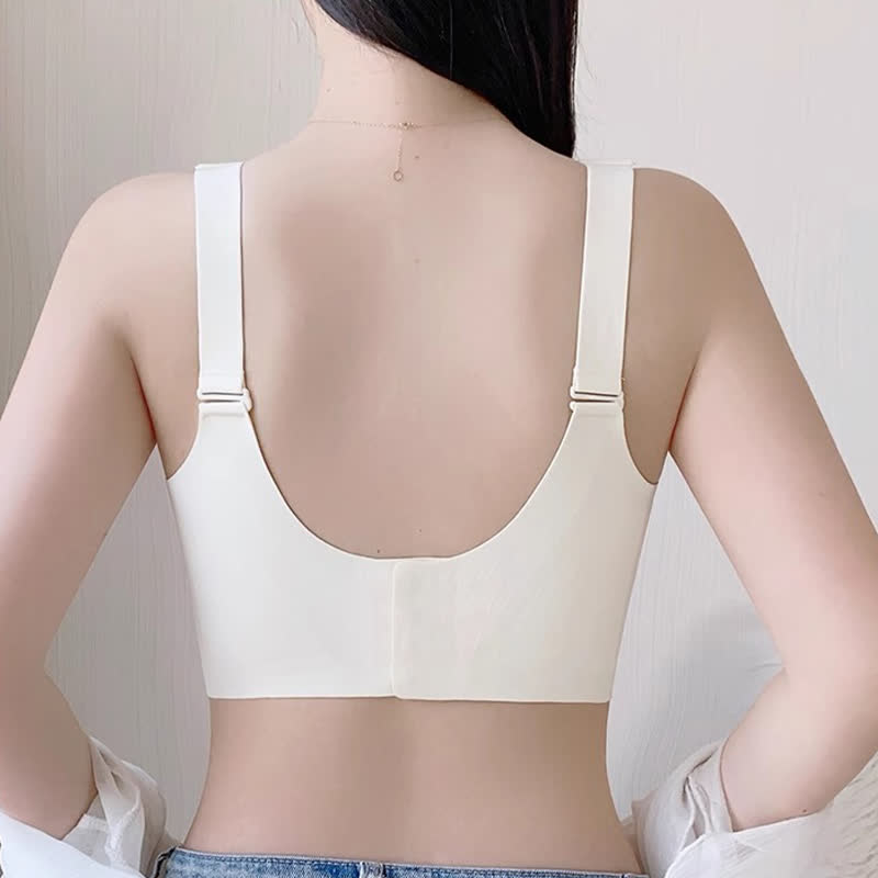 Full Cup Solid Color Wireless Nursing Bra