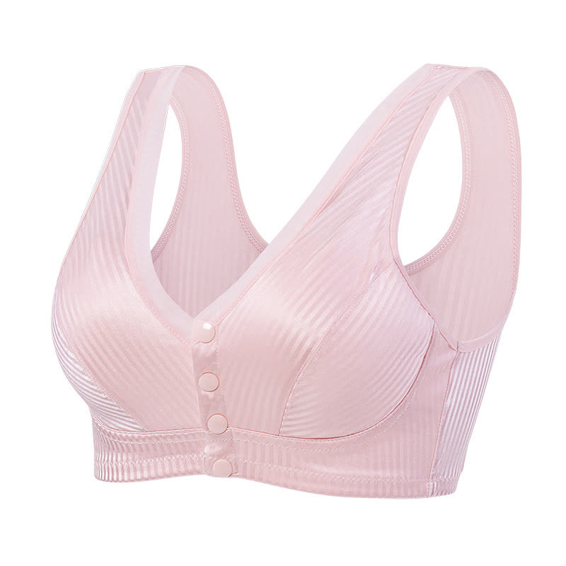 Smooth Front Closure Comfort Wireless Bra