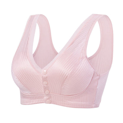 Smooth Front Closure Comfort Wireless Bra