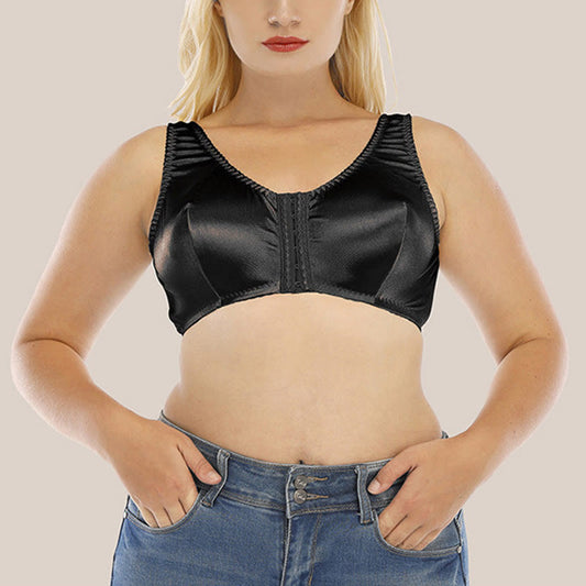 Plus Size Comfortable Front Buckle Wireless Bras