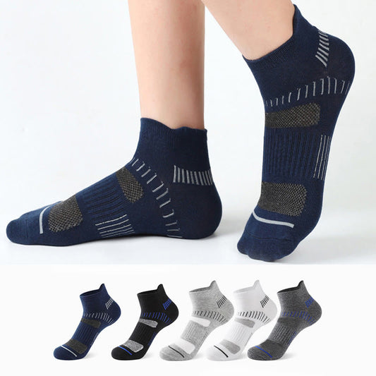 Plus Size Classic Color Ankle Compression Socks(5 Pairs)