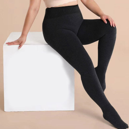 Women Solid Opaque Shaper Tights(2 Pairs)