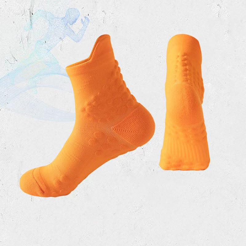 Plus Size Anti Slip Dots Ankle Compression Socks(5 Pairs)