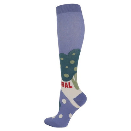 Vegetable Pattern Compression Socks(4 Pairs)