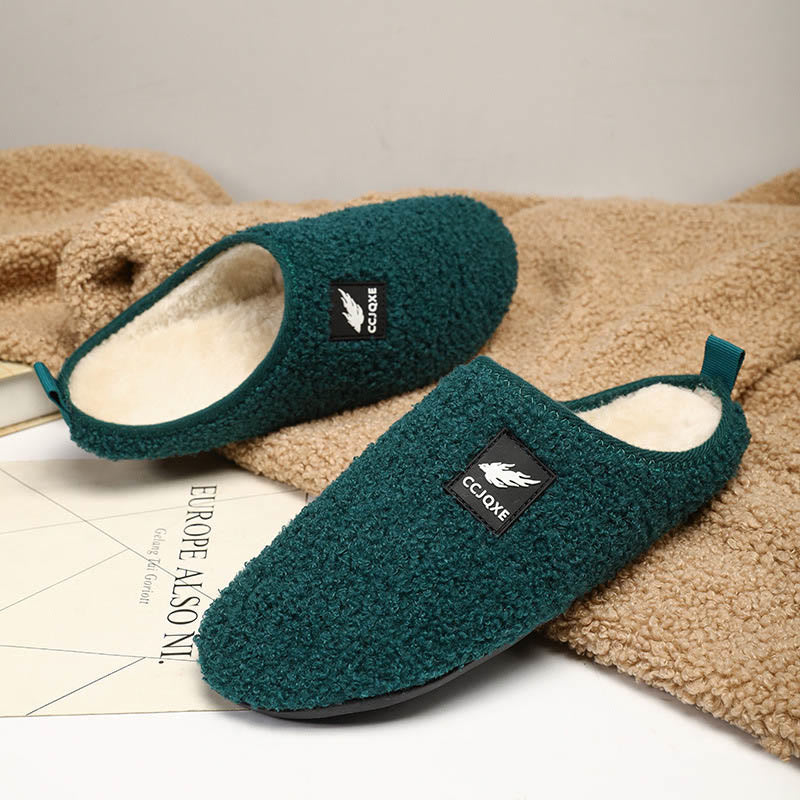 Plus Size Solid Color Classic Slippers