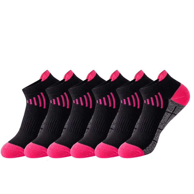 Plus Size Non Fading Ankle Compression Socks(6 Pairs)