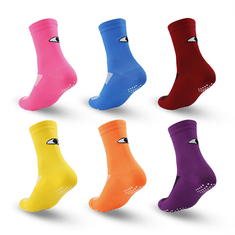 Plus Size Eyes Quarter Compression Socks(3 Pairs)