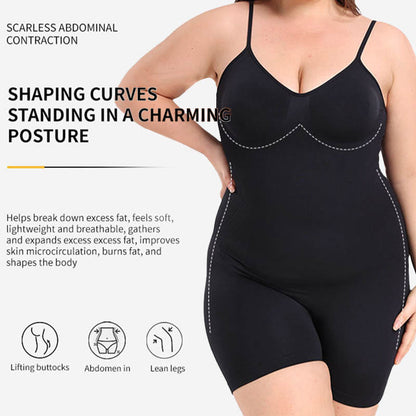 Plus Size Tummy Control Bodysuits